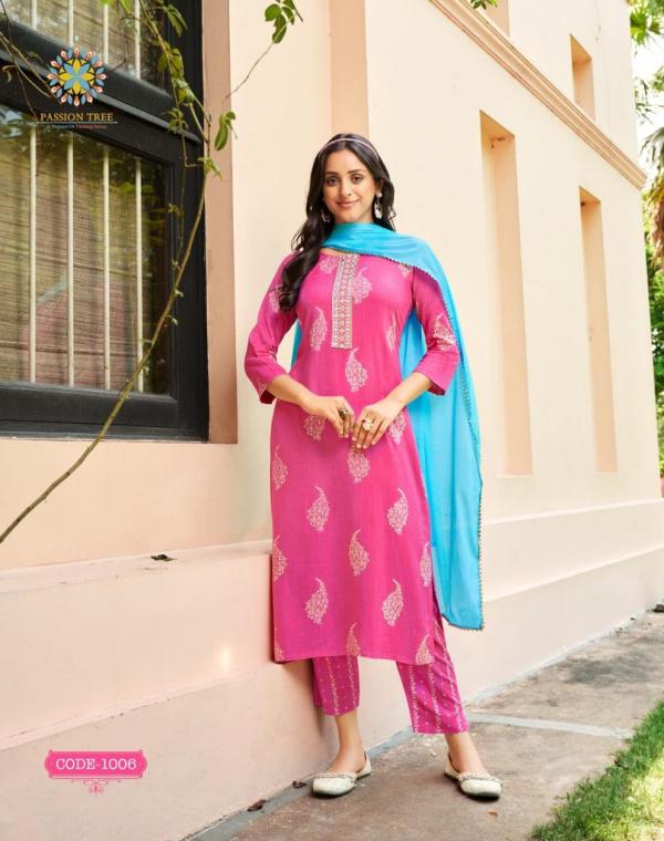 passion tree	Harvi 1 Exclusive Kurti With Bottom Dupatta Collection